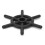 Durable^Plastic Cup Washer Accessory for Coffee Shops - Black 3
