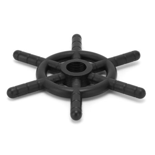 Durable^Plastic Cup Washer Accessory for Coffee Shops - Black 2