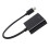 Câble adaptateur Mini DP vers VGA ABS, noir, ordinateur portable 8