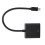 Câble adaptateur Mini DP vers VGA ABS, noir, ordinateur portable 5