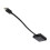 Câble adaptateur Mini DP vers VGA ABS, noir, ordinateur portable 9