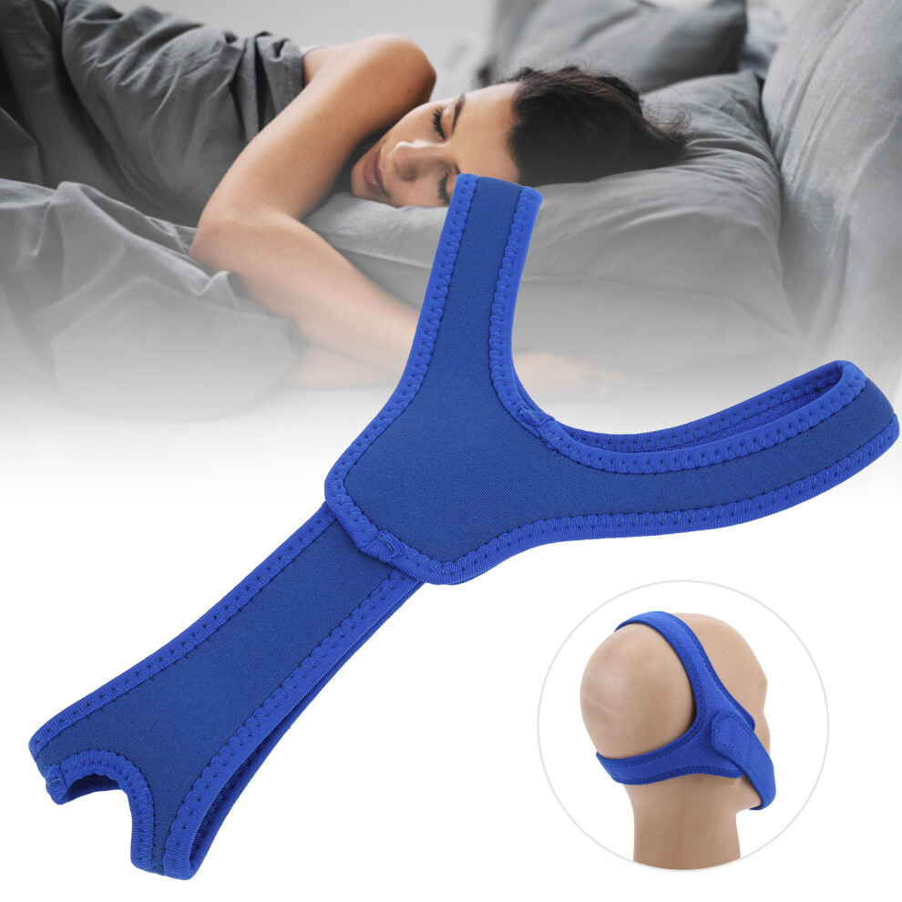 Travel-Friendly Anti Snoring Chin Strap with Adjustable Fit