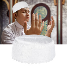 Gifts56 Cappello kufi musulmano per la preghiera - taglia unica, poliestere