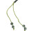 Gilded Green Islamic Prayer 99 Beads for Devotion & Decor 11
