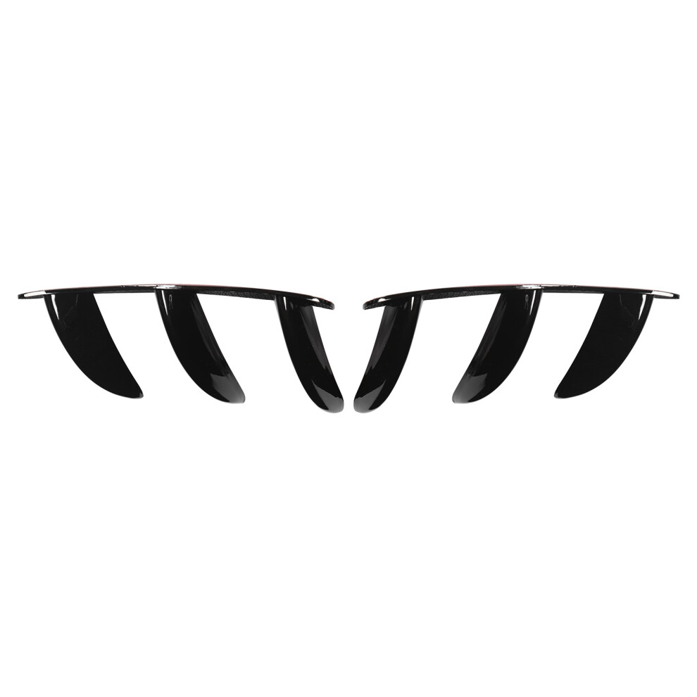 Durable Glossy Rear Splitter For Mercedes W176 A-Class Amg Black 4391329492642