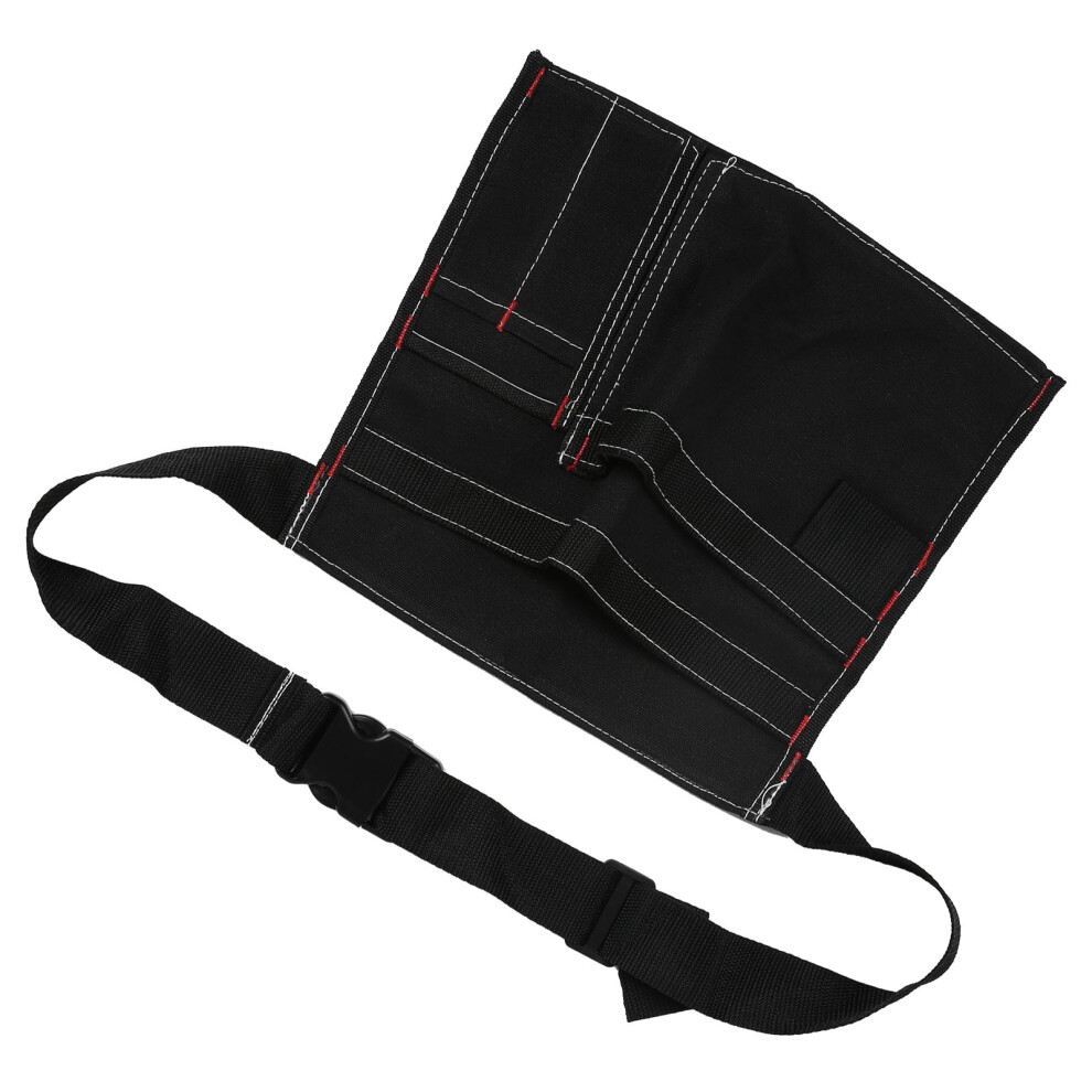 Durable Canvas Waist Tool Bag With Safe Buckle For Handyman - Multi-Use 5051329494198