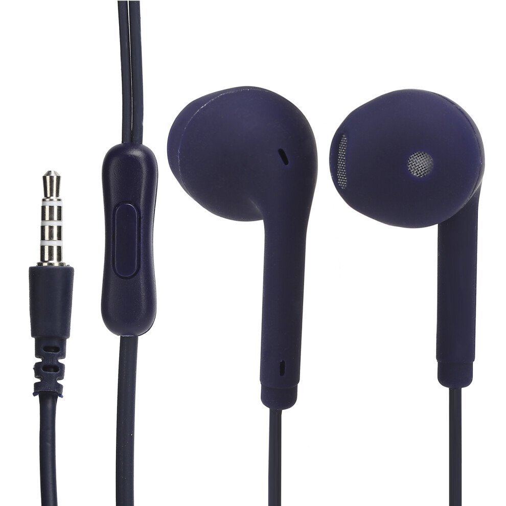 U19 Wired Earphone With 3.5Mm Jack Hifi Audio Wire Control For Phones Purple 8731329500996