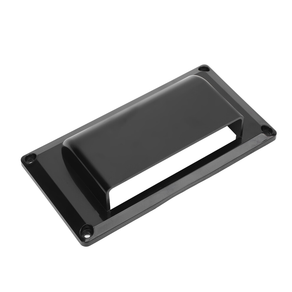 Black Side Vent Cover For Rv And Boat Uv Proof Air Ventilation 8431329506539