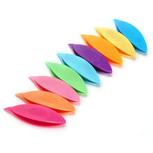 DIY Hand Knitting with 9pcs Colorful Tatting Shuttles Craft Tools