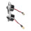 2 pezzi lampada targa LED SMD 3W 6500K bianco 16