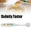 Compact Salinity Meter featuring LED Indicator and Durable Probe 5