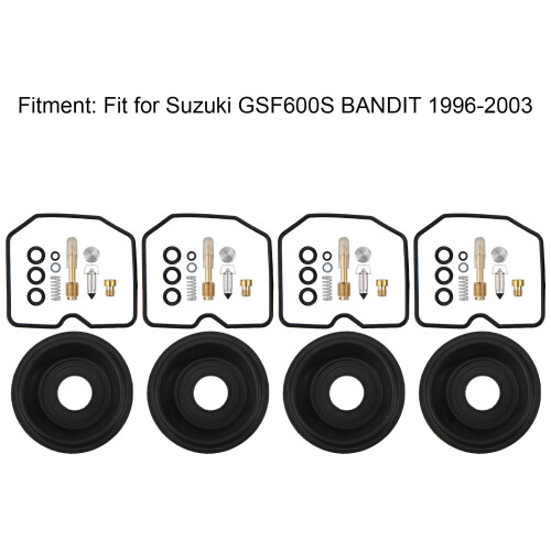 Kit carburatori premium da 4 pezzi per GSF600S Bandit 1996-2003 2