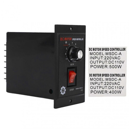 Motor Speed Controller Electric Motor Speed Regulator Module Input 220VAC Output 110VDC 500W 1