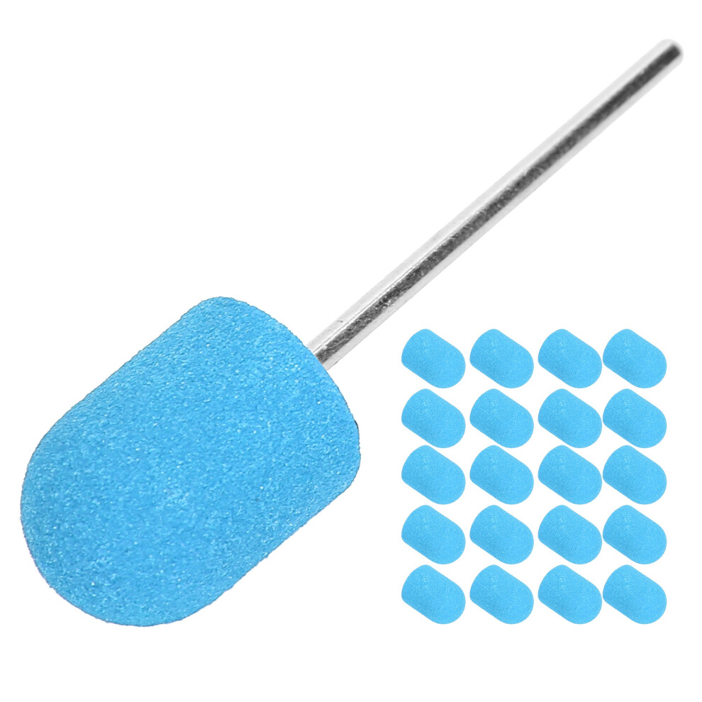 Blue Nail Sanding Band 10x15mm - Durable & Multifunctional Manicure Tool