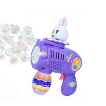 (Bunny) Easter Bunny Bubble Gun, Bunny Bubble Machine Portable Bubble Blower Party Gifts