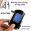 Professional Digital Breath Alcohol Tester Breathalyzer with Lcd Display 3