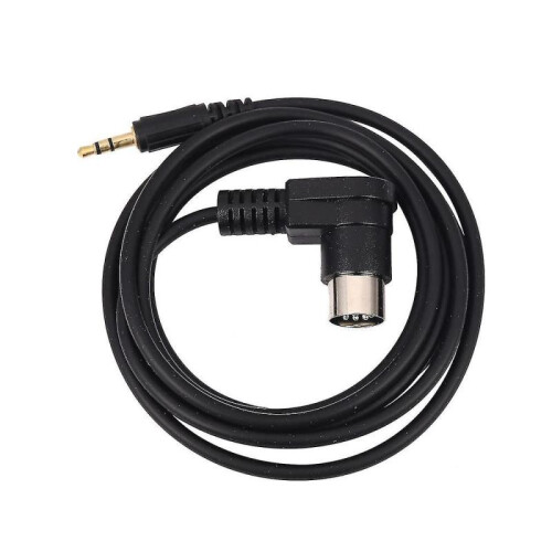 Car 3.5mm Aux Input Adapter Audio Cable Mini Jack Aux 8 Pin 1