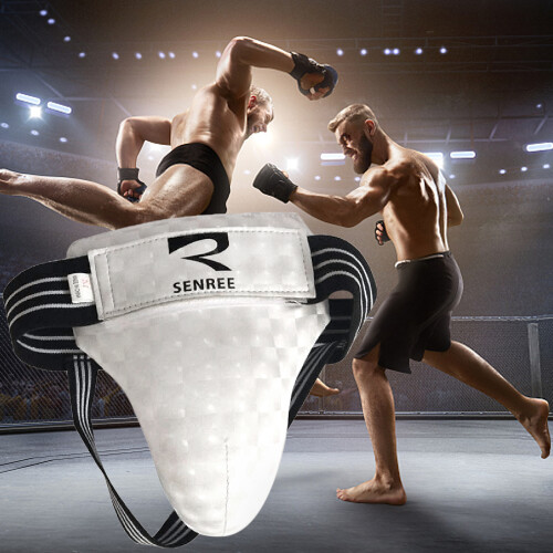 PU Leather Groin Protector for Men - Ideal for Boxing and MMA 2