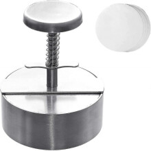(8*14cm) Burger Press, Stainless Steel Hamburger Press , Non Stick Adjustable Hamburger Patty Maker For Grill