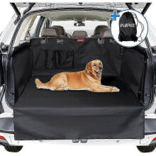 Dog Car Boot Cover, Waterproof And Non-slip Dog Car Cover with Side Protection 185 X 105 Cm Fits Mos - WK