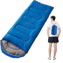 (Blue) Sleeping Bag Ultralight Camping Waterproof Sleeping Bags Thickened Winter Warm Sleeping Bag Adult - JA