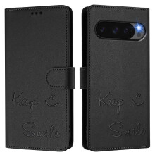 (Black) Case for Google Pixel 10 Pro Xl 5g Card Holder Wallet Rfid Blocking Pu Leather Flip Cover