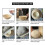 6pcs Banneton Proofing Bread Basket with Removable Liner And Scraper for Baker Baking Tools 5