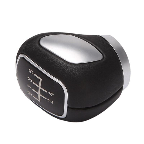 2PCS 5 Speed Manual Gear Shift Knob Shifter Lever Head for 2009-2015 2