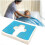 Premium Anti-decubitus Cushion - Bed Sore Relief with T-shaped Opening Triangular Slope Design 1