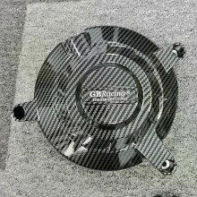 (A) con ZX10R Motorcycles Engine Cover Protection Case GB Racing For KAWASAKI Ninja ZX-10R 2011-2024 Carbon Fiber Texture