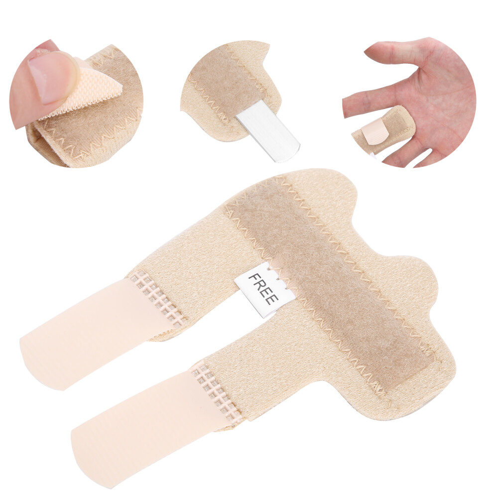 Breathable Finger Splint Brace for Stiffness and Knuckle Support