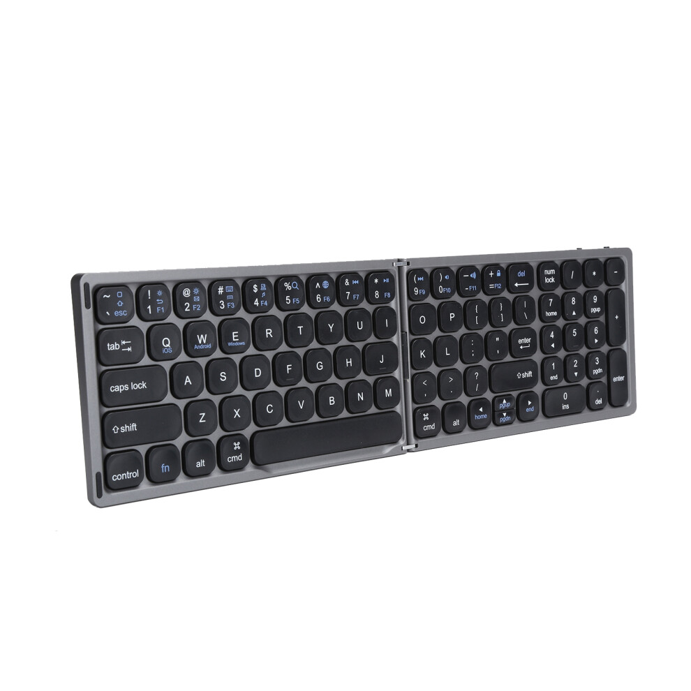 Ultrathin Folding Bluetooth Keyboard For Ios, Android, Windows, 10M Range 4901329546919