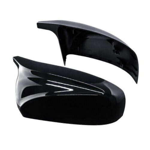 For X5 E70 X6 E71 2007-13 Side Wing Mirror Cover Caps Gloss Black Left+Right 1