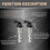 Engine Variable Valve Timing Solenoid VVT 2-pc Intake Exhaust Compatible with X5 5