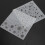 DIY Craft Essential: 2Pcs Plastic Embossing Folders for Cards 6