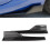 Upgrade Car Style Glossy Black 17.7x3.3in Side Winglet Diffuser Set 11