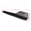 Upgrade Car Style Glossy Black 17.7x3.3in Side Winglet Diffuser Set 3