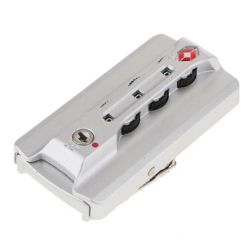 Tsa Security 3 Digit Combination Padlock Luggage Suitcase Code Locks Silver 1