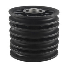 4 Pcs 105mm Diameter Wear Ing Pulley Wheel Cable Gym Fitness Equipment