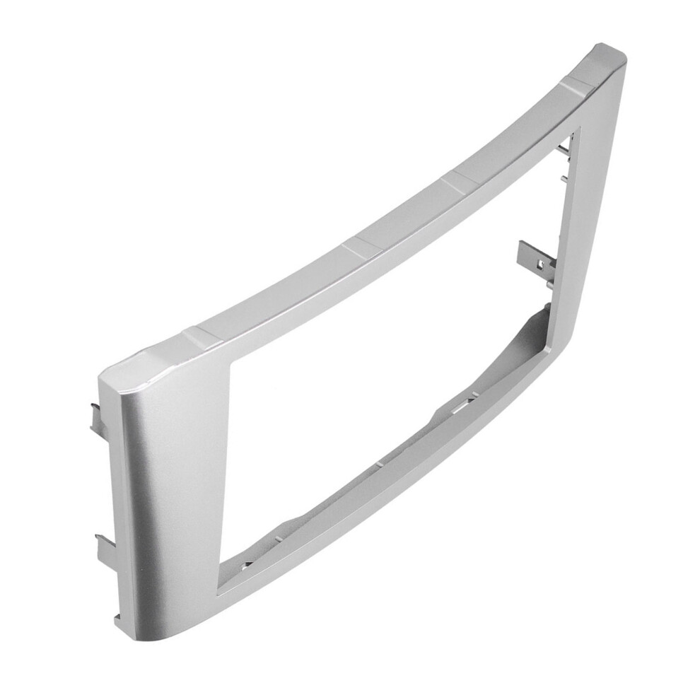 2 Din Frame Surround Fit For Avensis 2002-2008 Car Stereo Dash Fascia Silver 5051329562415