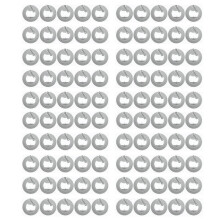 100Pcs NFC Ntag213 Nfc Label Sticker 13.56MHz ISO14443A 213 Sticker Universal Lable for ALL NFC Ena