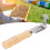 Premium Beehive Frame Scraper - Wood Handle & Stainless Steel Blade 15