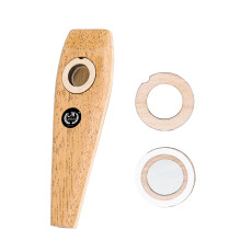 Wooden Kazoo Woodwind Instrument Extremely Easy to Learn and Play Musical Instrument Music Party Favor Gift for Kids Adults All Ages