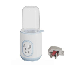 (Blue) Uprgades Quick Heat Baby Bottle Warmer with Accurate Temperature Control Infant Feed Warmer Easy to Use Baby Milk Warmer White