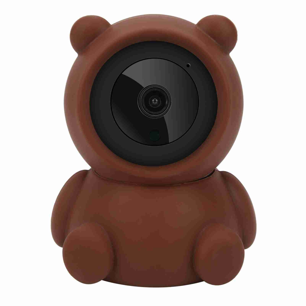 1080P Wifi Pan/Tilt Camera With Night Vision & 2ÂWay Audio, Brown 7641329572958