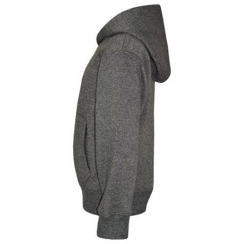 (5-6 Years,Charcoal)Girls Boy Plain & Tie Dye Print Sweatshirt Pullover Hooded Jumper PE School Coat 2