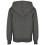 (9-10 Years,Charcoal)Girls Boy Plain & Tie Dye Print Sweatshirt Pullover Hooded Jumper PE School Coat 2