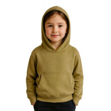 (7-8 Years,Khaki)Girls Boy Plain & Tie Dye Print Sweatshirt Pullover Hooded Jumper PE School Coat
