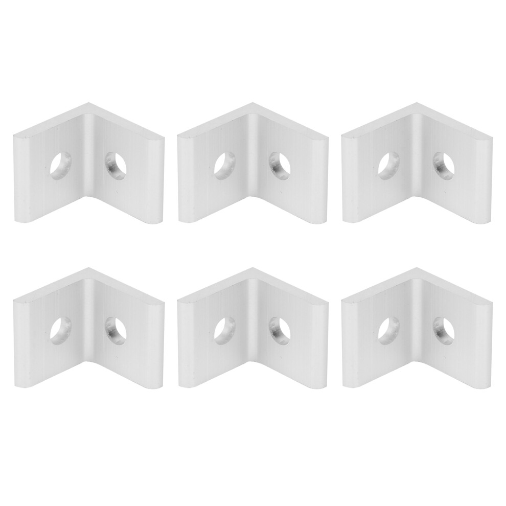 10Pcs 3030-2 Aluminum L Shape Corner Brackets 90 Angle Connector Durable 4661329578128