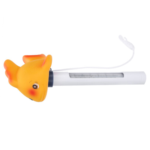 Goldfish Floating Pool Thermometer: Accurate Durable Fun Water Gauge